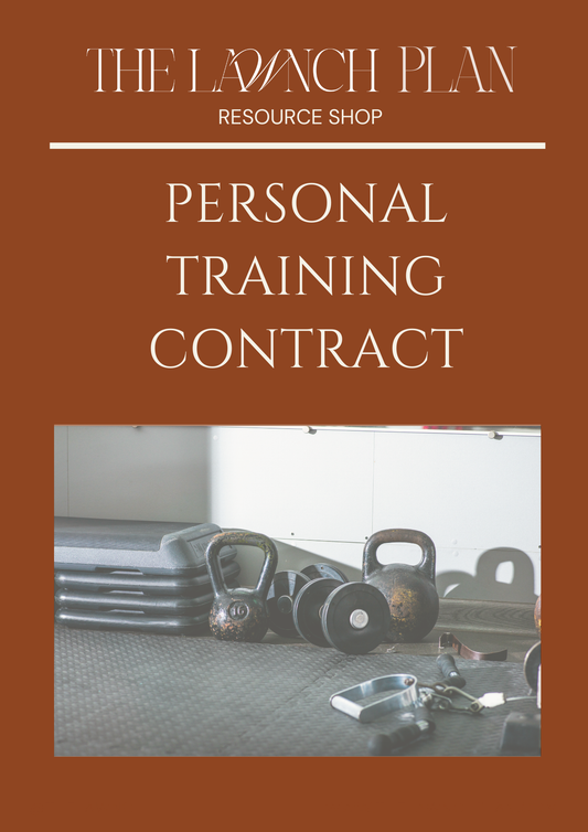 Personal Training Contract