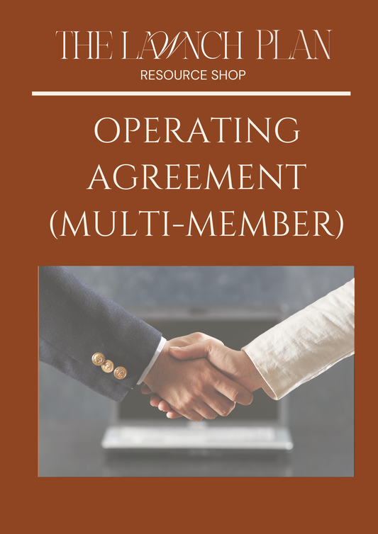 Operating Agreement - Multi-Member